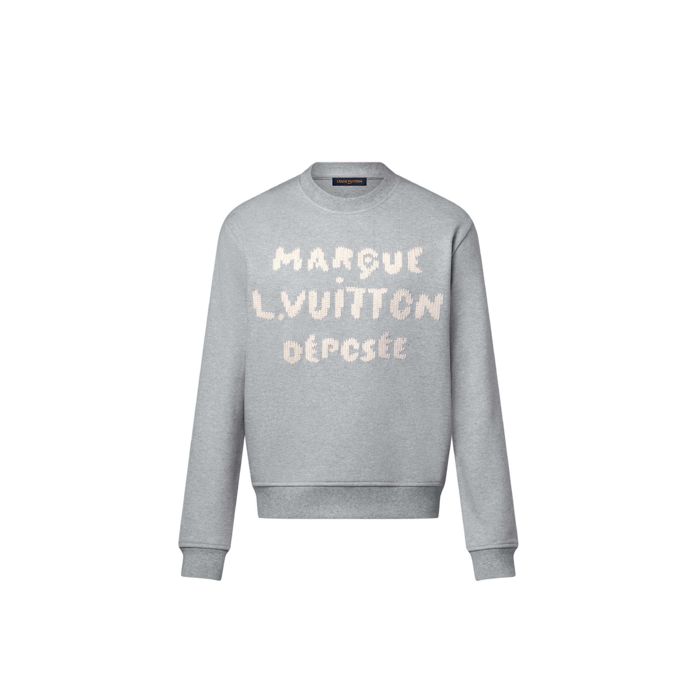 l0vis Vvtt0n embroidered signature sweatshirt 1aikco
